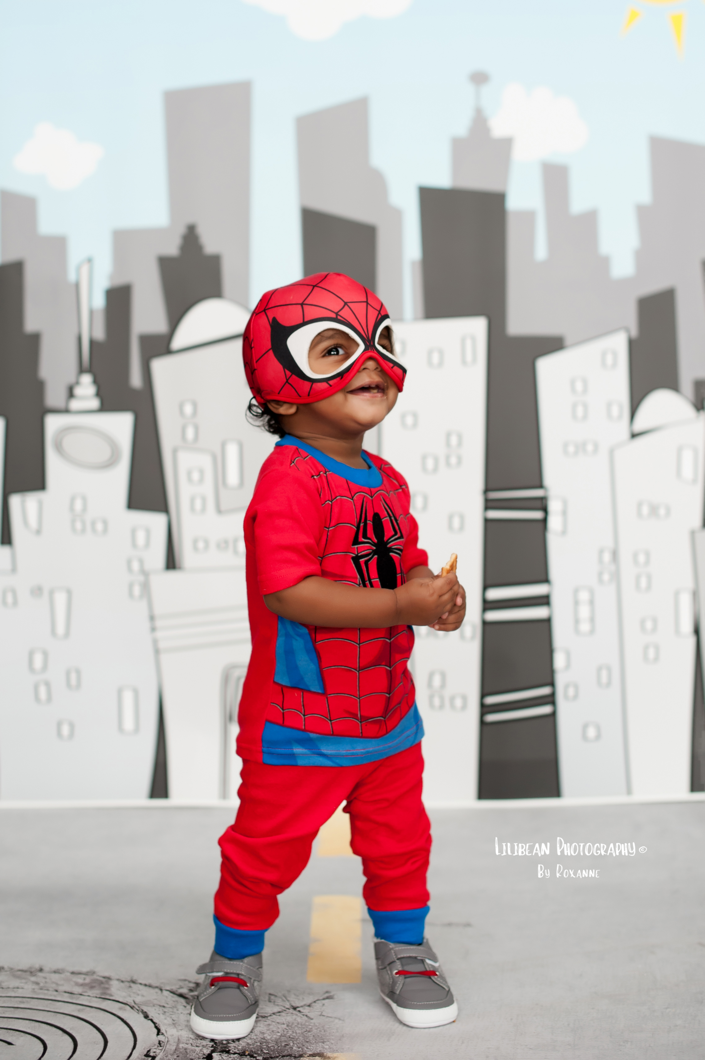 Halloween Mini Session Superhero Spiderman