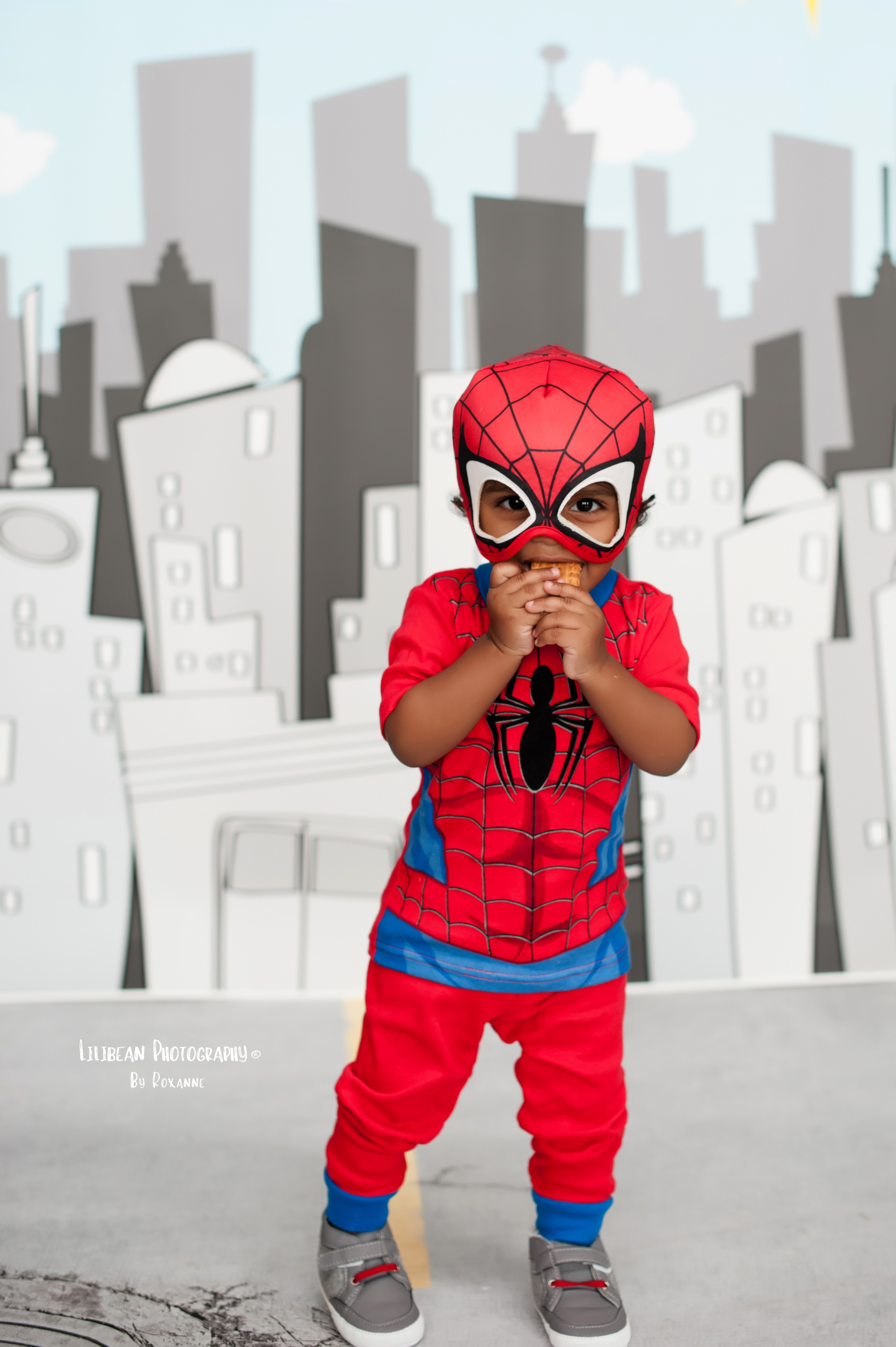Spiderman Superhero Halloween Session