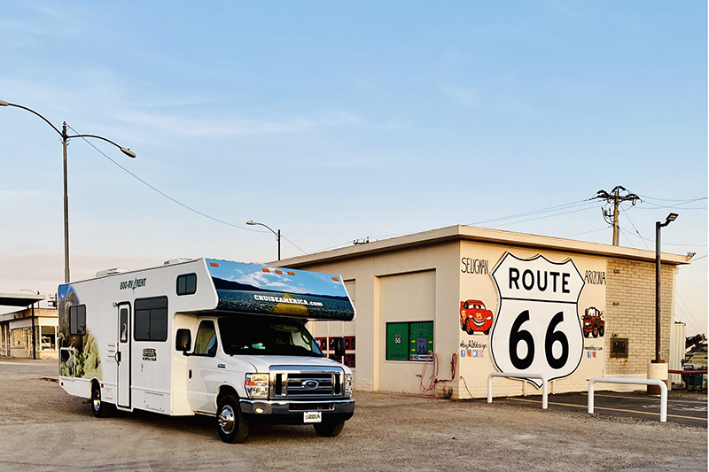 Route 66 on our way to Grand Canyon