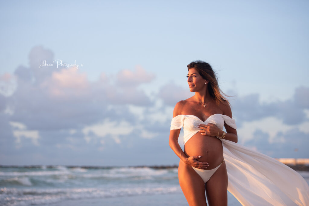 Miami maternity photoshoot