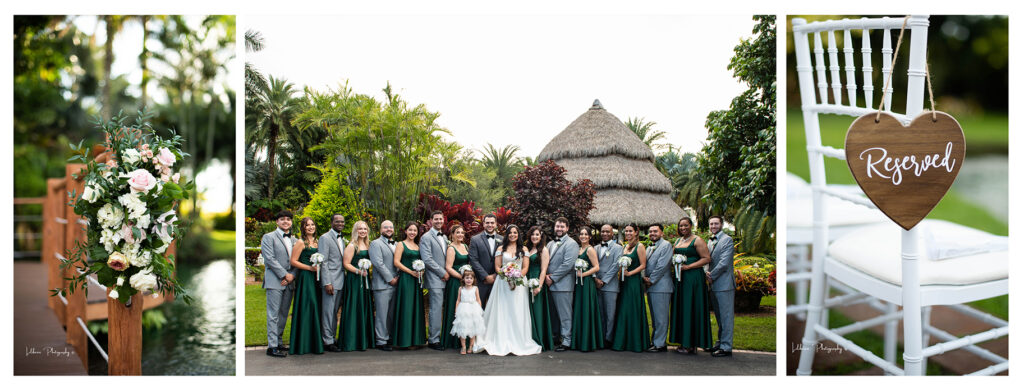 wedding party photo